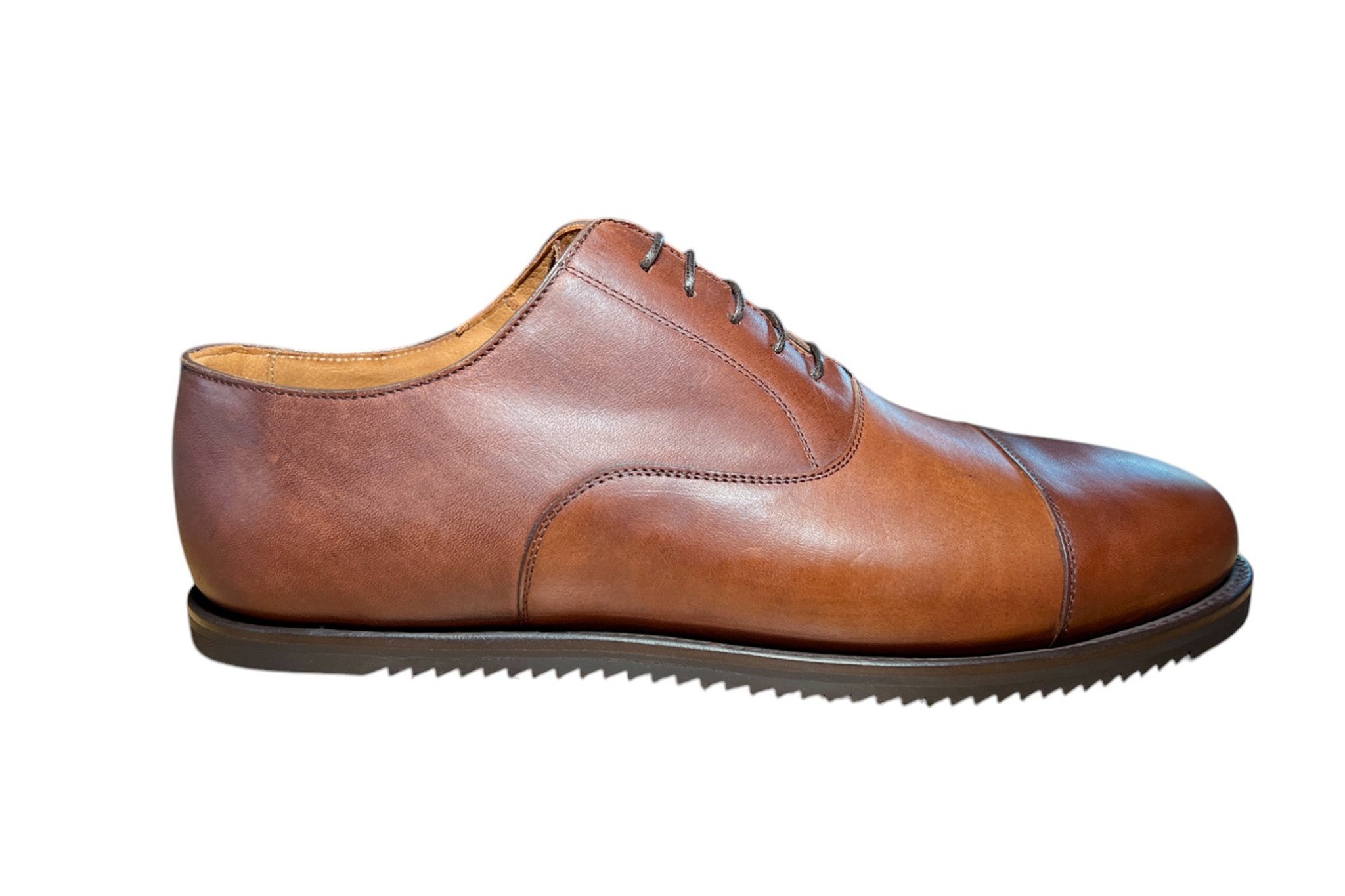 Zero Drop Dark Brown Oxford Dress Shoe
